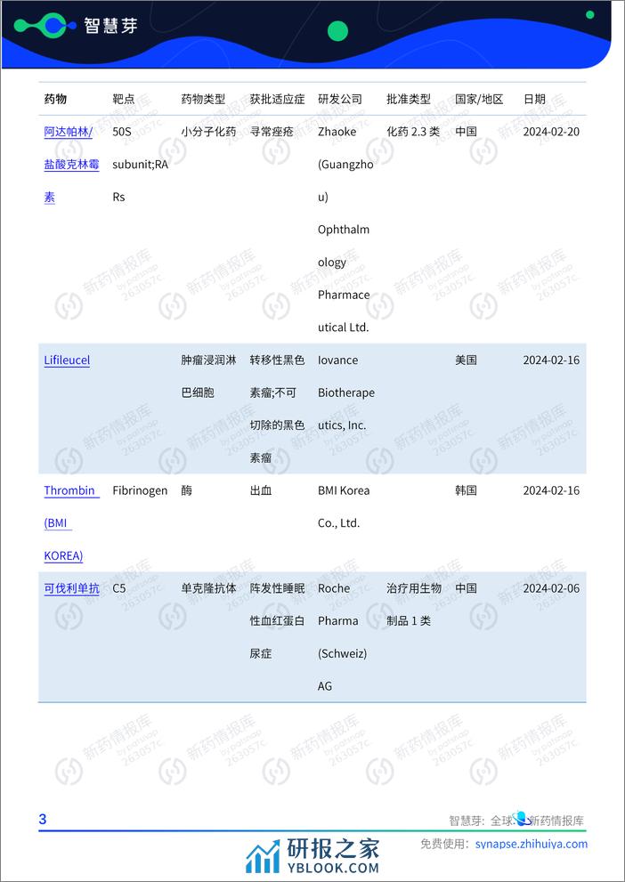 2024年2月全球首批及特殊审评药物报告 - 第6页预览图