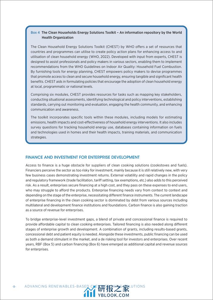 IRENA-推进基于可再生能源的清洁烹饪解决方案：关键信息和成果（英）-2024.3-33页 - 第8页预览图