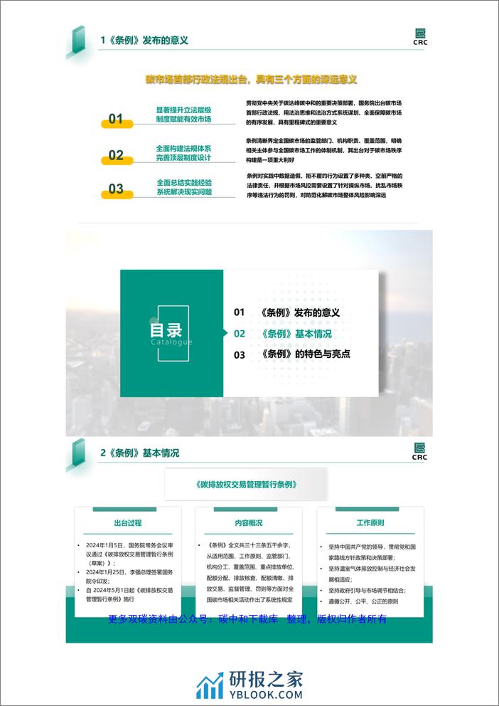 《碳排放权交易管理暂行条例》解读 - 第2页预览图