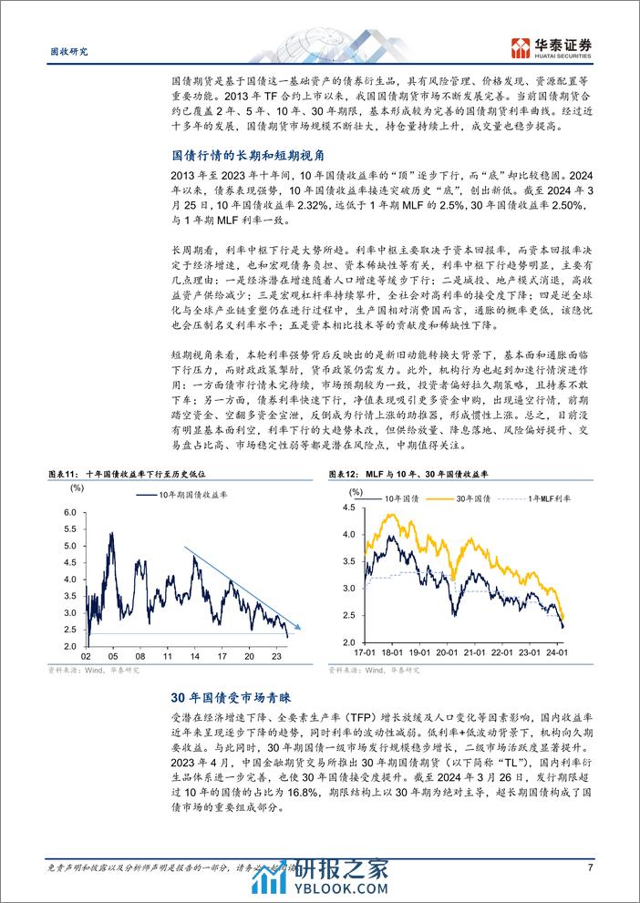 固收专题研究：30年期国债ETF投资分析-240327-华泰证券-16页 - 第7页预览图