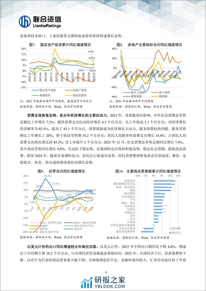 经济顶住内外压力，长期向好趋势未变--宏观经济信用观察年报（2023年年报）-16页 - 第5页预览图