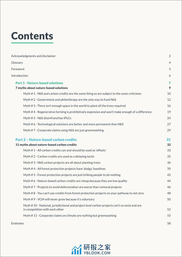 自然是关键的气候解决方案（英文版）-Nature 4Climate - 第3页预览图