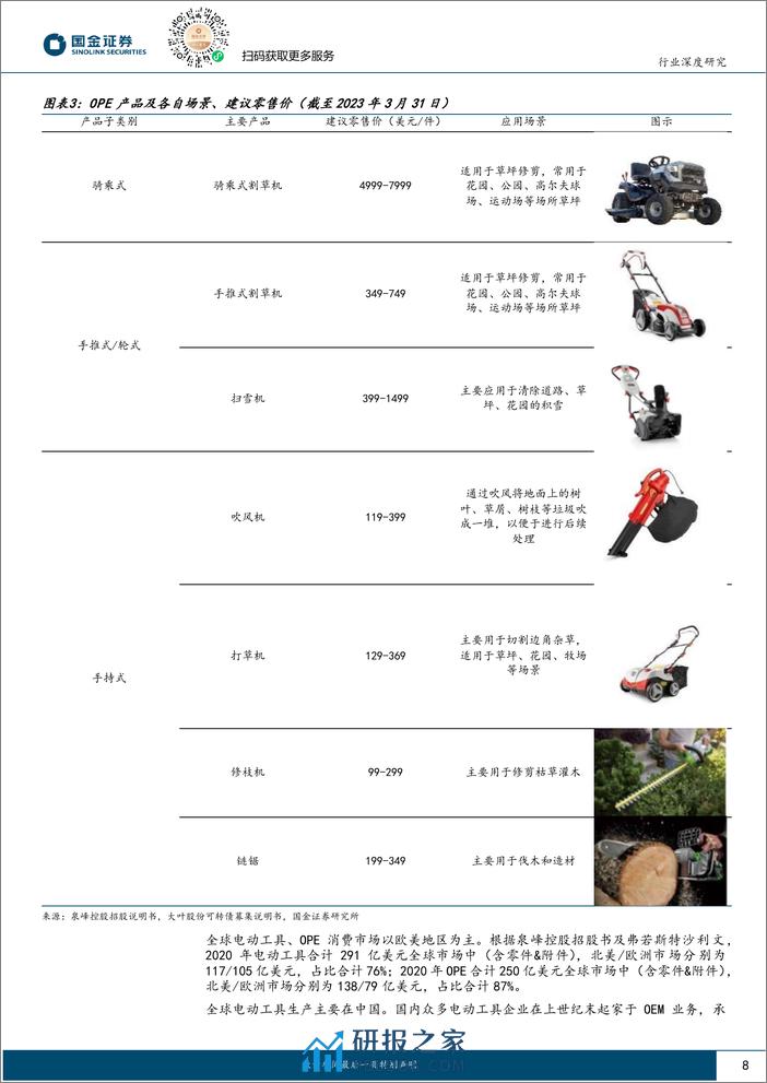 电动工具行业深度：行业拐点将至，锂电化浪潮推动国产出海 - 第8页预览图