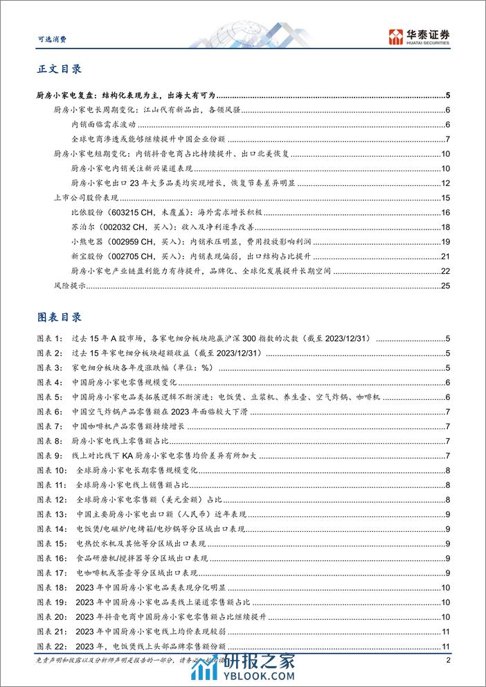 厨房小家电复盘：出海大有可为 - 第2页预览图