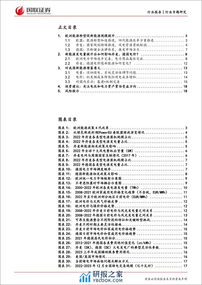 电力：丹麦和德国新能源变迁对我国借鉴意义 - 第2页预览图