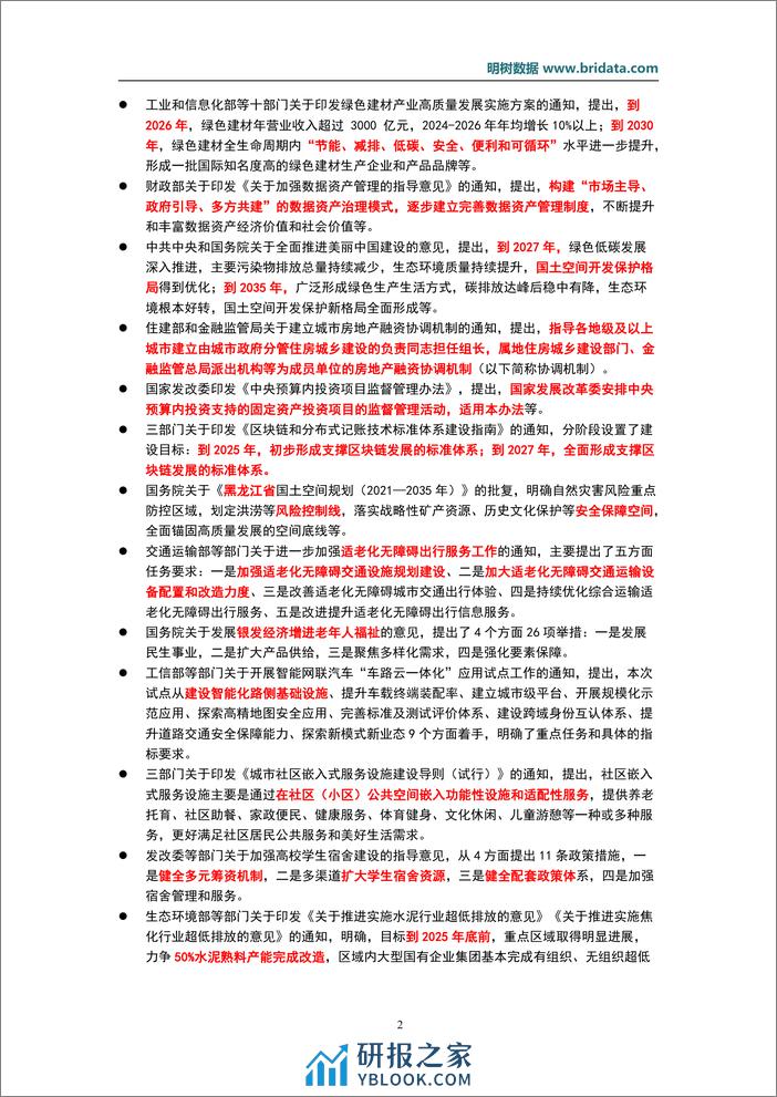 2024年1月基建领域政策动态-22页 - 第5页预览图