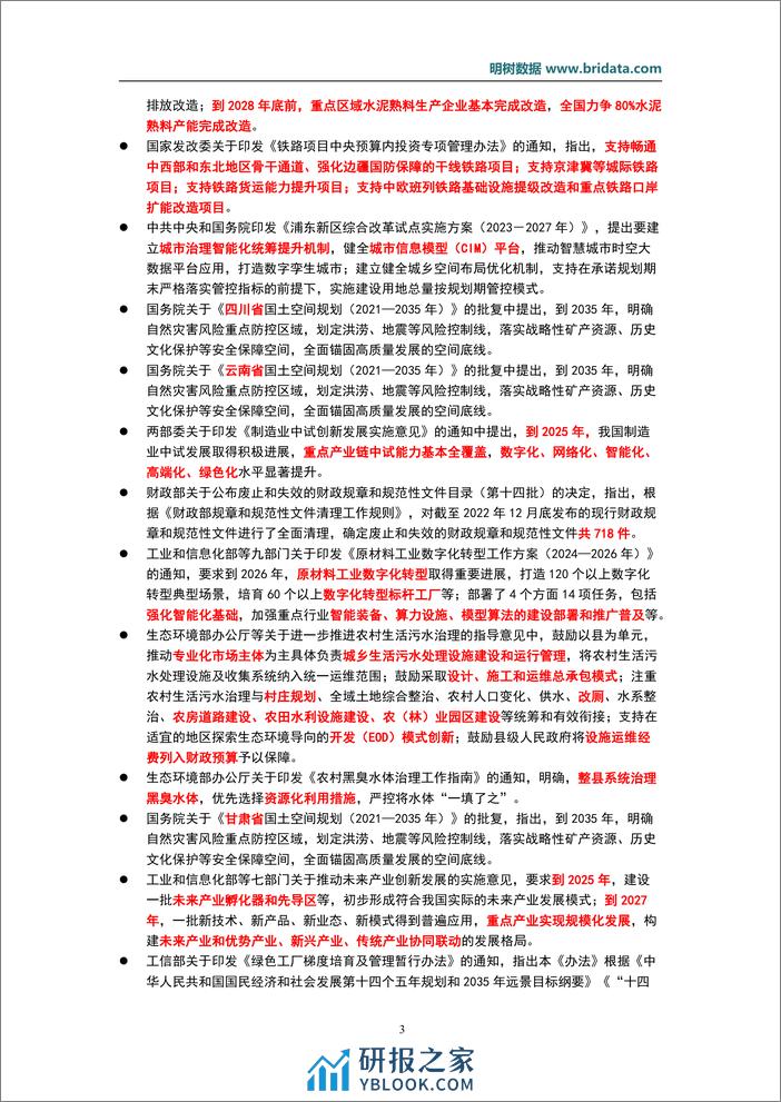 2024年1月基建领域政策动态-22页 - 第6页预览图