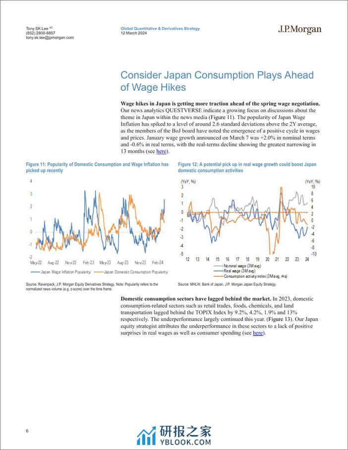JPMorgan-Asia Pacific Equity Derivatives Highlights The BoJ’s Influen...-106980506 - 第6页预览图