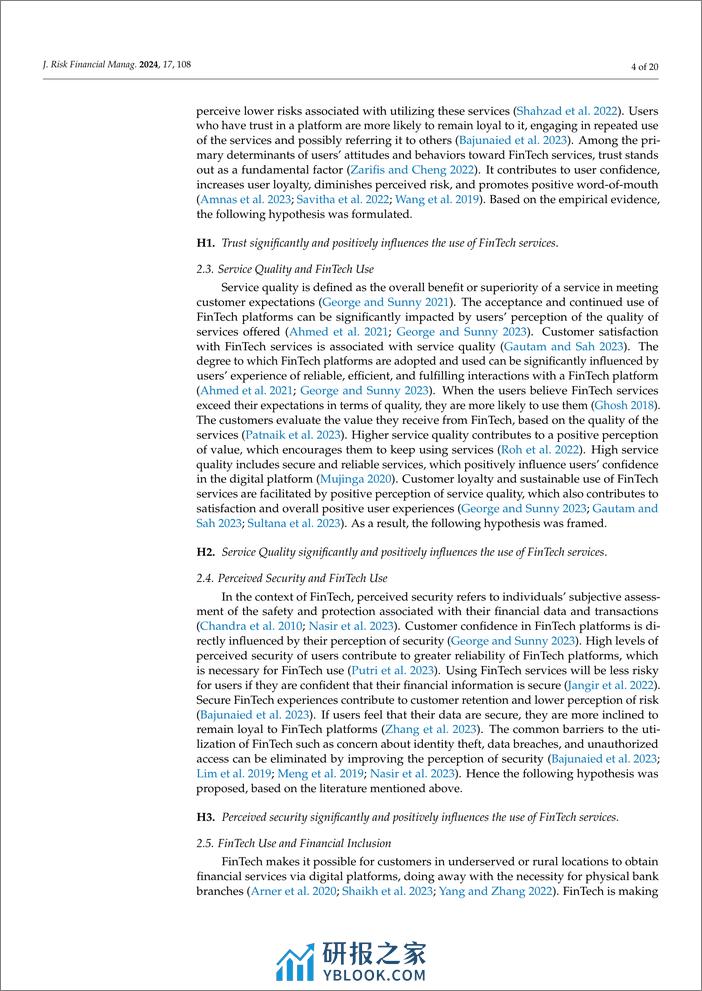 金融科技与金融包容性：数字素养与监管支持的作用-20页 - 第4页预览图