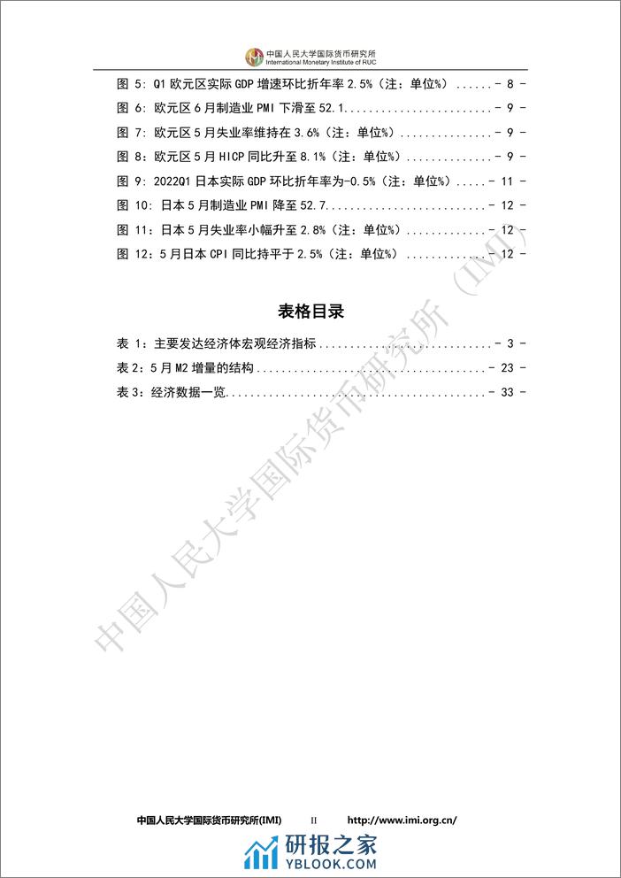 202206-IMI宏观经济月度分析报告 - 第5页预览图