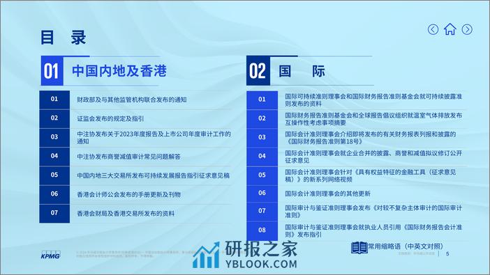 毕马威：2024年第一季度财会发展回顾报告 - 第5页预览图