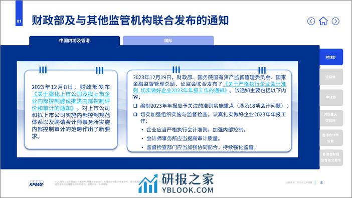 毕马威：2024年第一季度财会发展回顾报告 - 第8页预览图