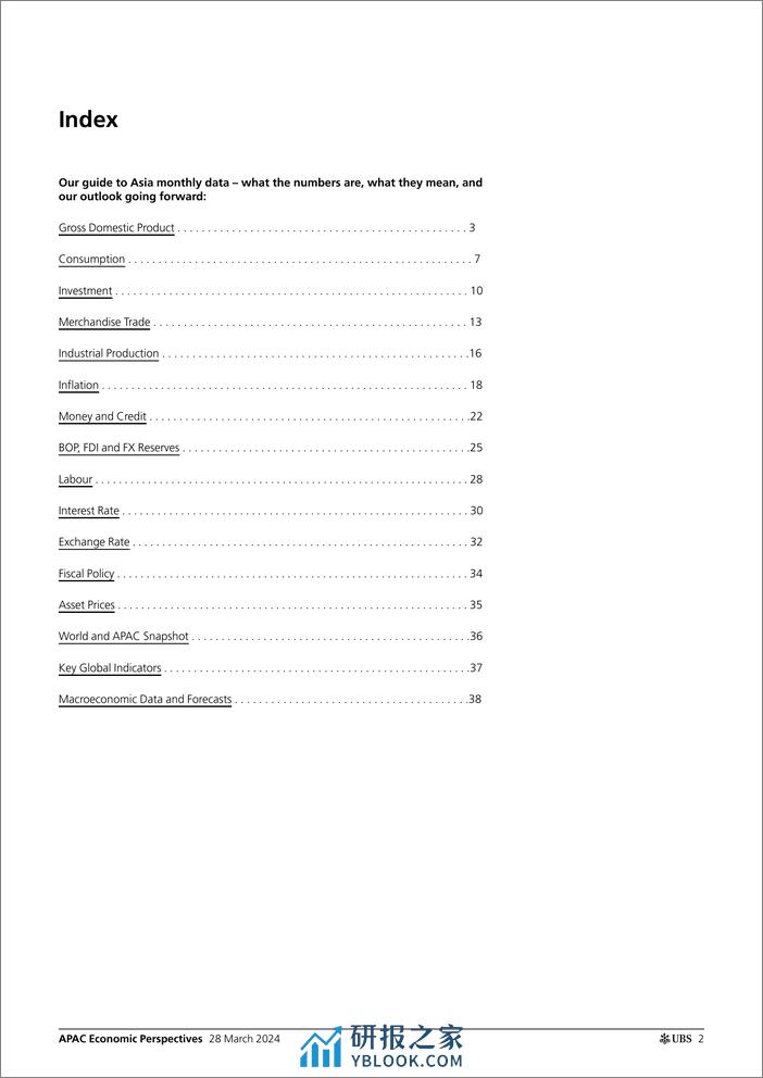 UBS Economics-APAC Economic Perspectives _Asia by the Numbers (March 2024)...-107260930 - 第2页预览图