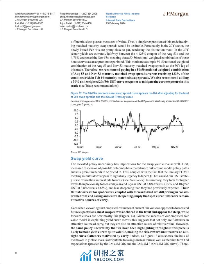 JPMorgan Econ  FI-Interest Rate Derivatives What’s the rush-106678072 - 第8页预览图