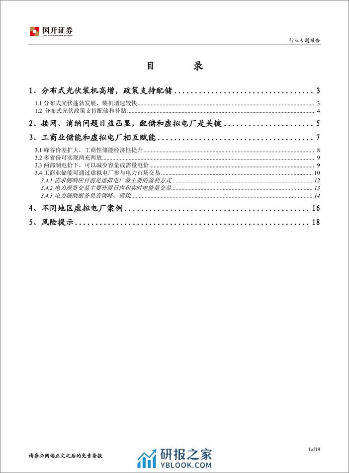 光伏行业专题报告：聚焦分布式光伏消纳问题 - 第2页预览图