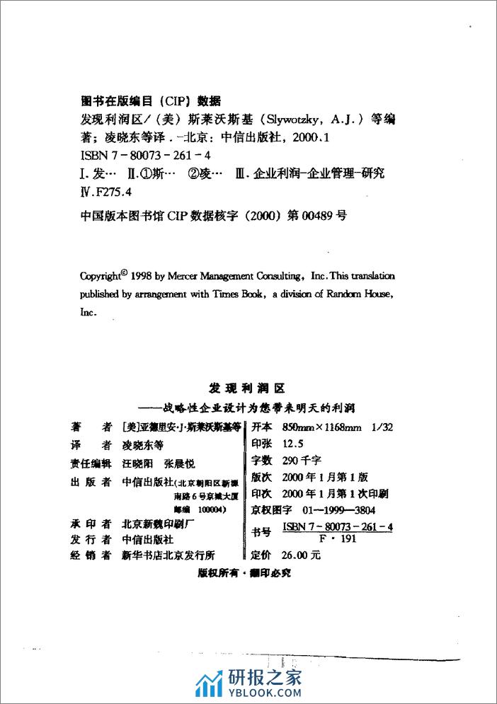 发现利润区：战略性企业设计为您带来明天的利润 - 第3页预览图