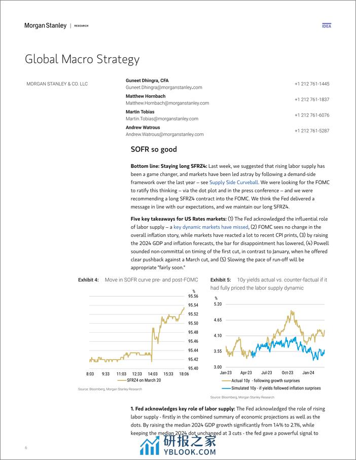 Morgan Stanley Fixed-US Economics  Global Macro Strategy FOMC Reaction Supply-...-107142530 - 第6页预览图