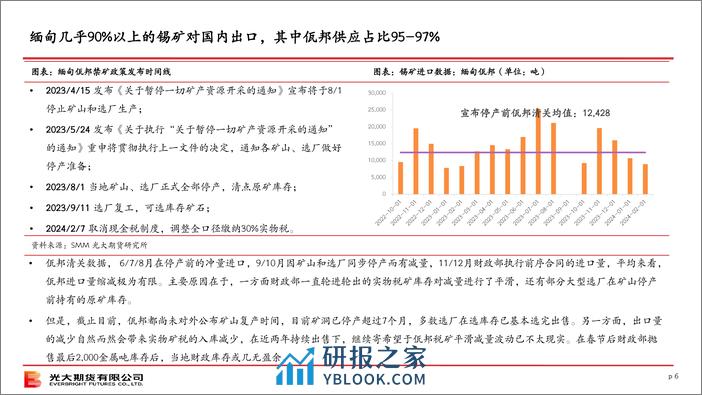 锡策略月报-20240303-光大期货-23页 - 第6页预览图