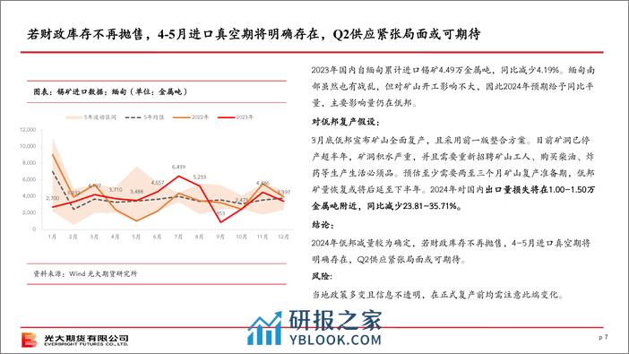 锡策略月报-20240303-光大期货-23页 - 第7页预览图