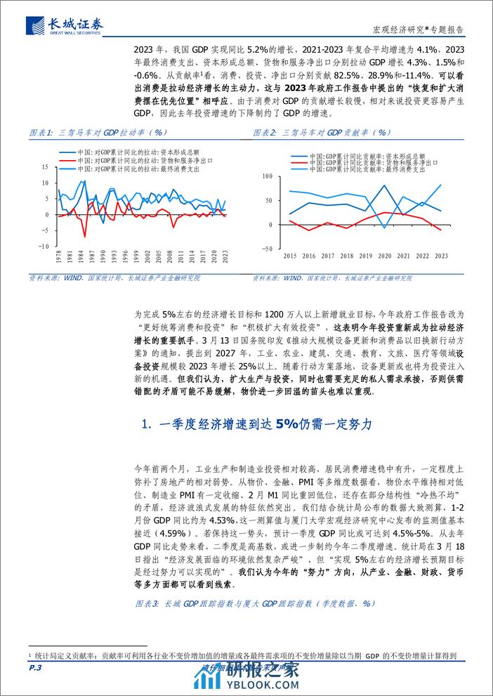 宏观经济研究：2024年二季度中国经济展望-240325-长城证券-13页 - 第3页预览图