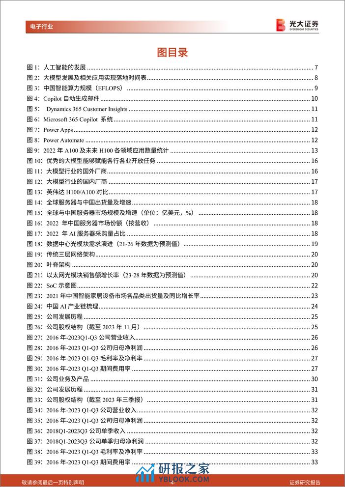 AI行业深度报告之一：iPhone时刻的开启，硅基时代的到来-240313-光大证券-51页 - 第4页预览图