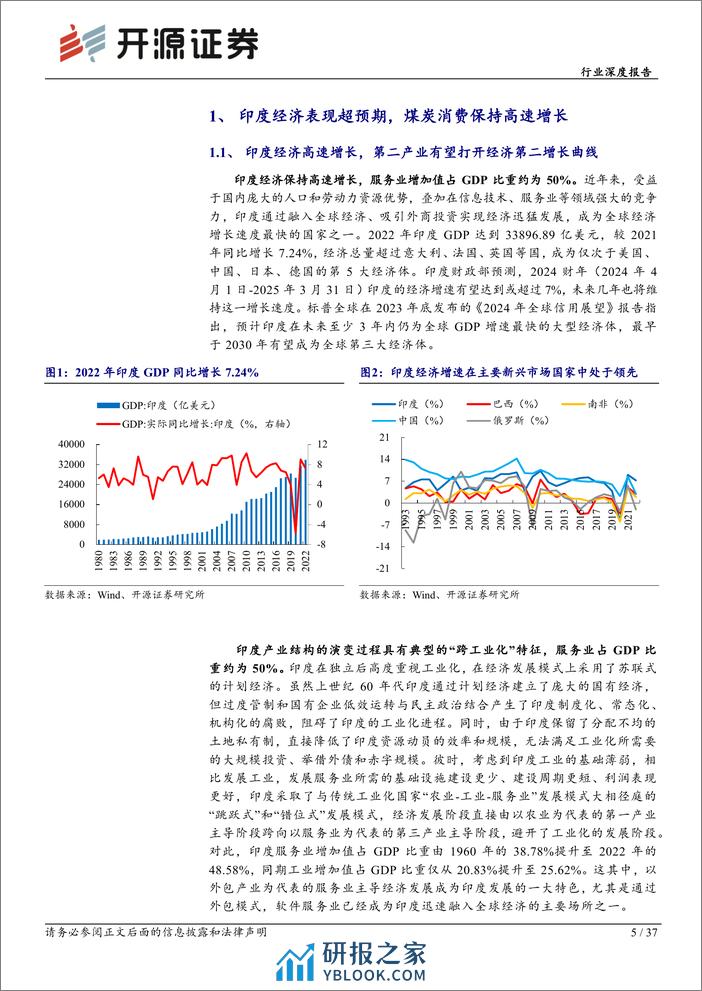 煤炭行业深度报告-海外煤系列一：印度，全球及中国煤炭格局的新变量-240411-开源证券-37页 - 第5页预览图