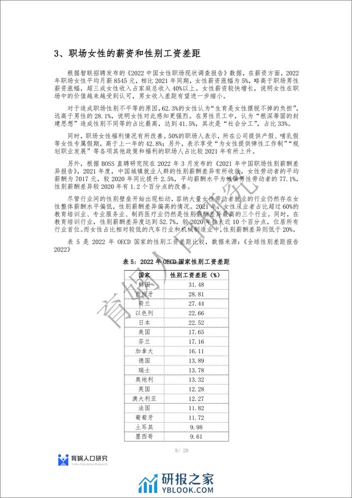 中国女性职业发展报告 2023 版 - 第8页预览图