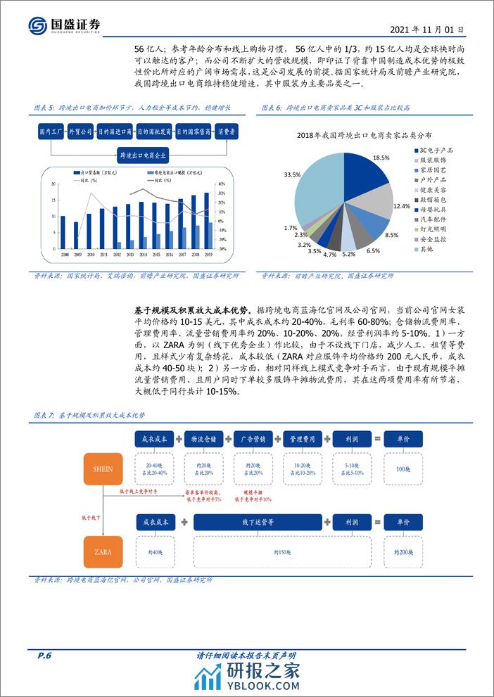 2021-【国盛证券】跨境翘楚——SHEIN - 第6页预览图