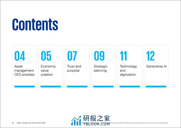 2023 年全球资产管理行行业主席忠实行官 (CEO) 发展报告-毕马威 - 第2页预览图