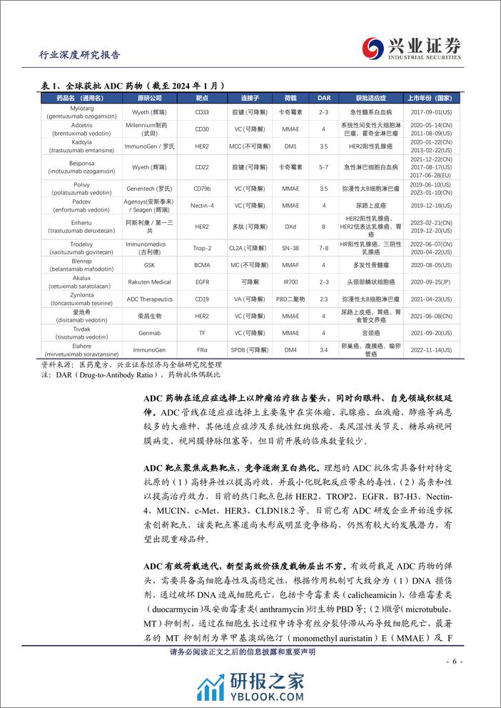 医药行业：ADC引领治疗变革，IO ADC潜力巨大 - 第6页预览图