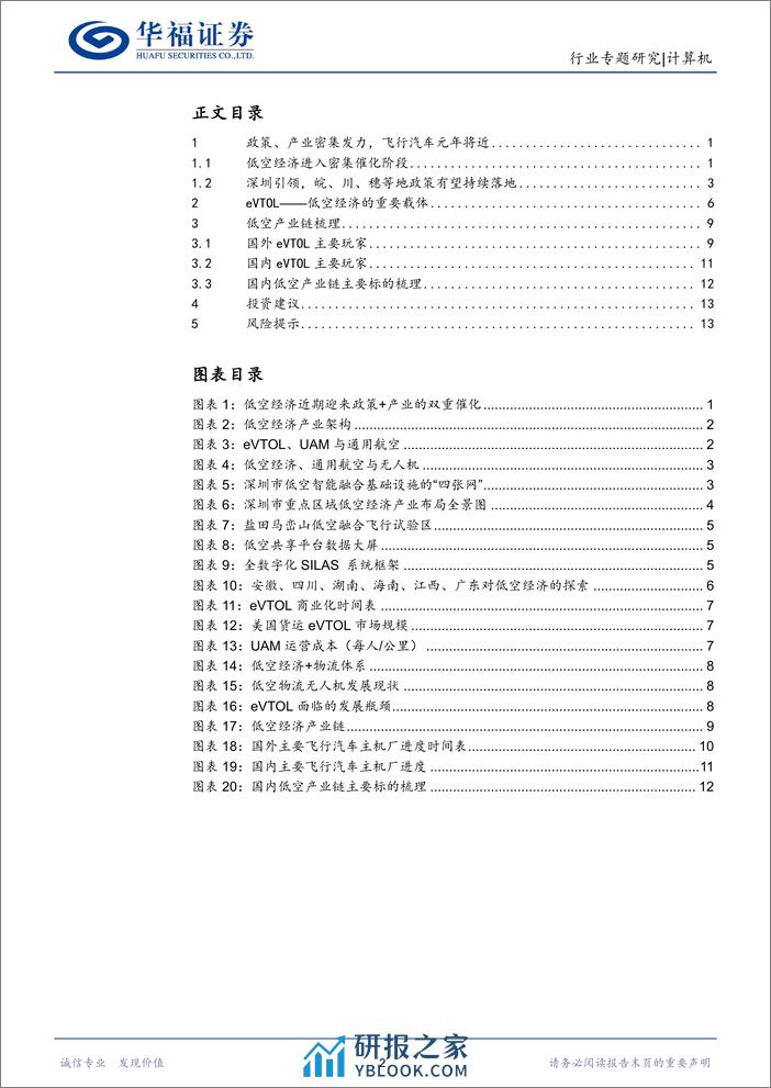 计算机行业：低空经济启航，数字基建先行 - 第2页预览图