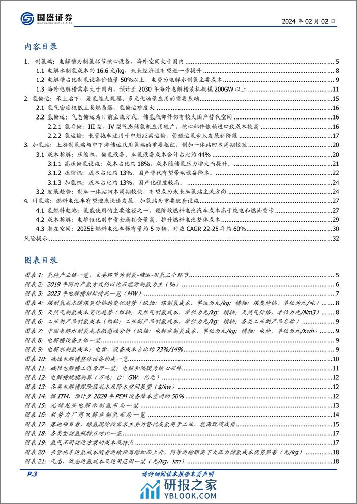 电解水系列之三：氢能产业链梳理：制氢、运氢、用氢 - 第3页预览图