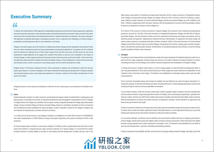 联合国人类住区规划署：净零碳目标下的舟山市定海区乡村振兴实践报告（英文版） - 第6页预览图