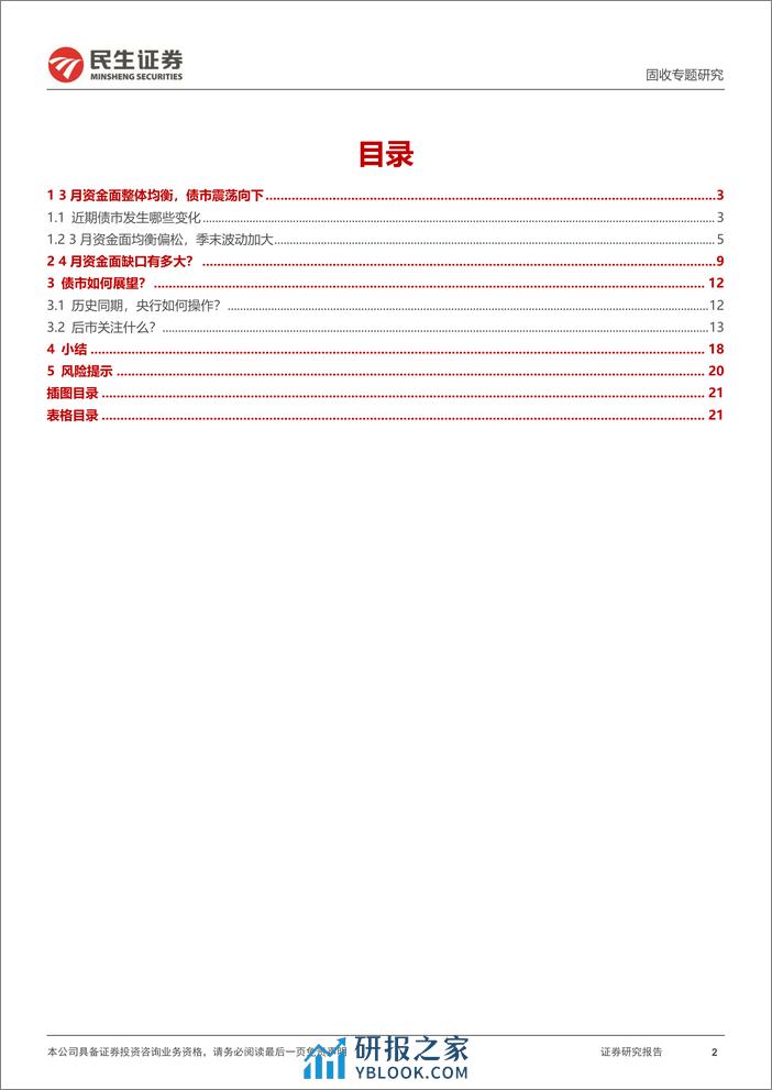 利率专题：供给扰动与降准窗口-240404-民生证券-22页 - 第2页预览图