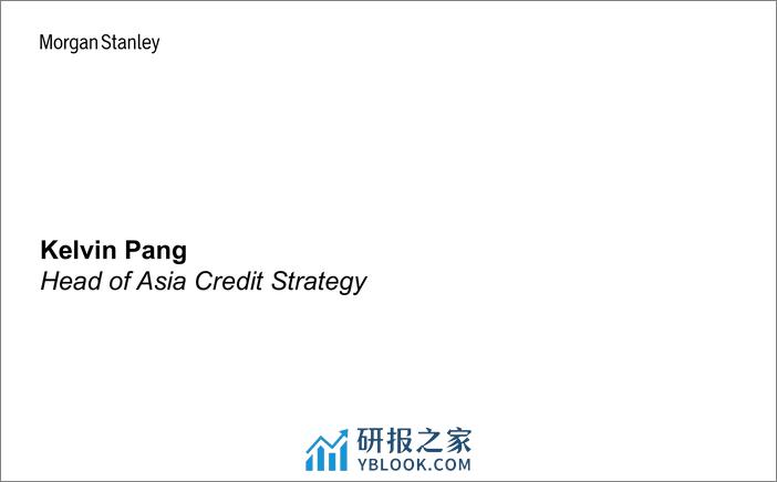 Morgan Stanley Fixed-Global Credit Strategy Global Credit Research Webcast Slide...-106394980 - 第7页预览图