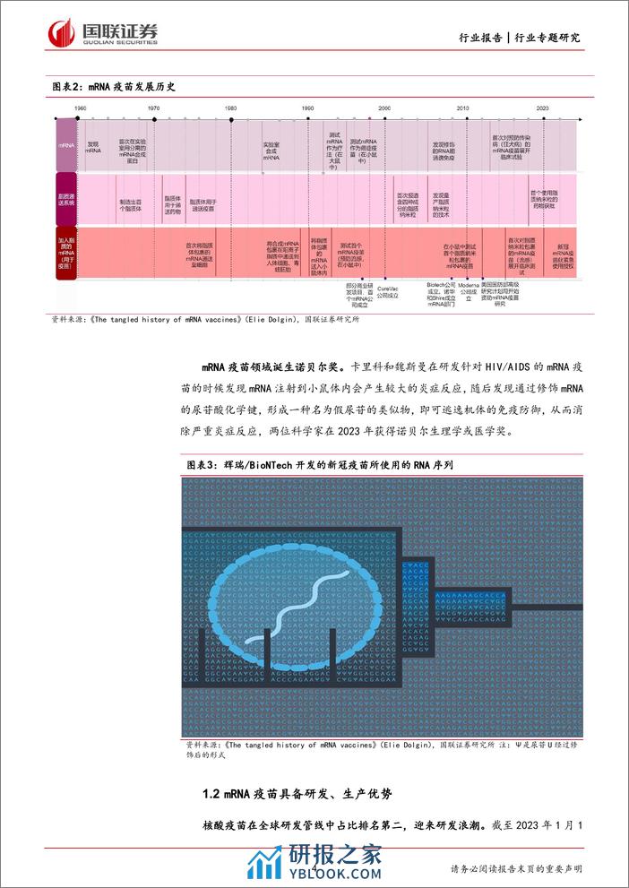 医药生物行业专题研究：mRNA疫苗为何迎来研发浪潮？ - 第4页预览图