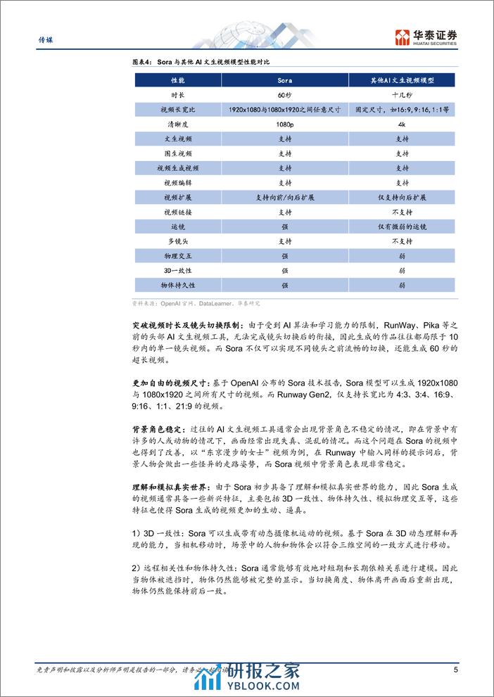 传媒专题研究：Sora_世界模拟器的视频生成器 - 第5页预览图