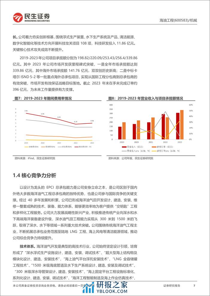 深度报告-20240331-民生证券-海油工程-600583.SH-深度报告_油气行业景气度回暖_海工龙头有望充分受益_30页_2mb - 第7页预览图