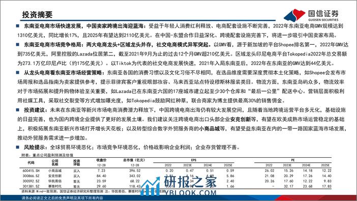 跨境电商专题系列四：聚焦东南亚跨境电商市场，把握新兴市场出海机遇 - 第3页预览图