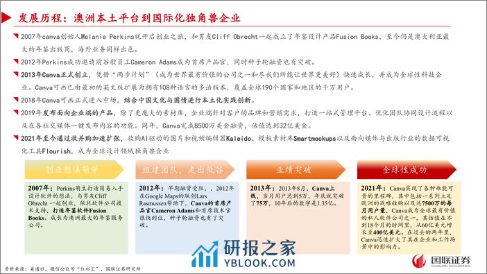 国联证券-传媒互联网：Canva专题：普通用户的设计百宝箱 - 第3页预览图