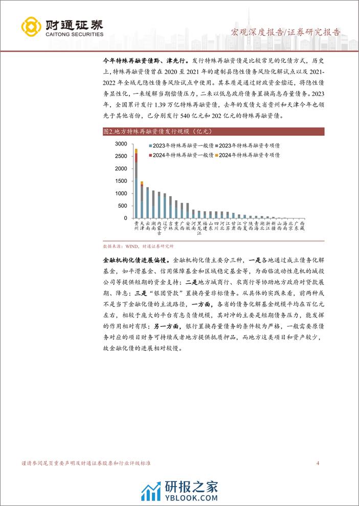 再议化债的宏观影响：融资的“弱增长”模式-240329-财通证券-15页 - 第3页预览图