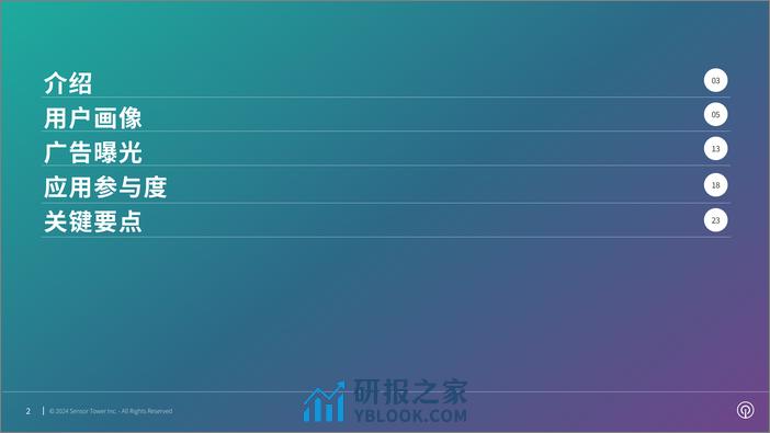 2023年第4季度美国市场受众洞察情报报告-Sensor Tower - 第2页预览图