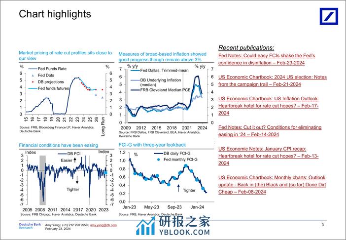 Deutsche Bank-Fed Watcher Easing into policy easing-106677414 - 第3页预览图