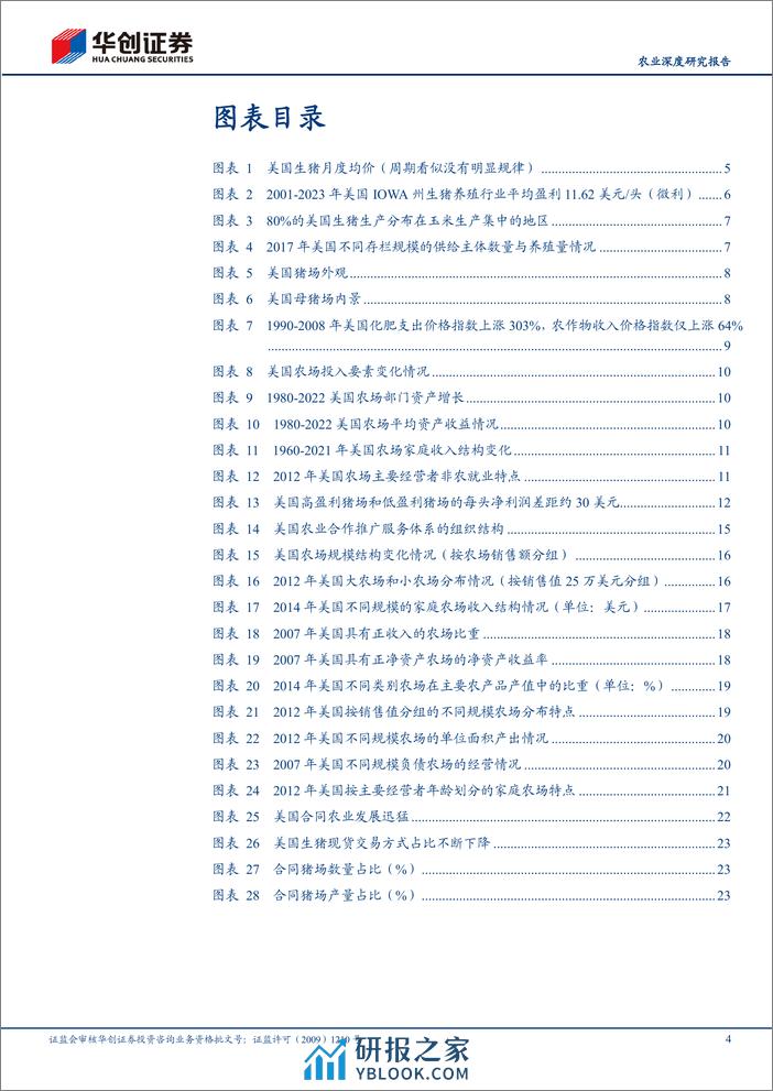 深度报告-20240110-华创证券-农业深度研究报告_美国养猪业的启示_27页_1mb - 第4页预览图