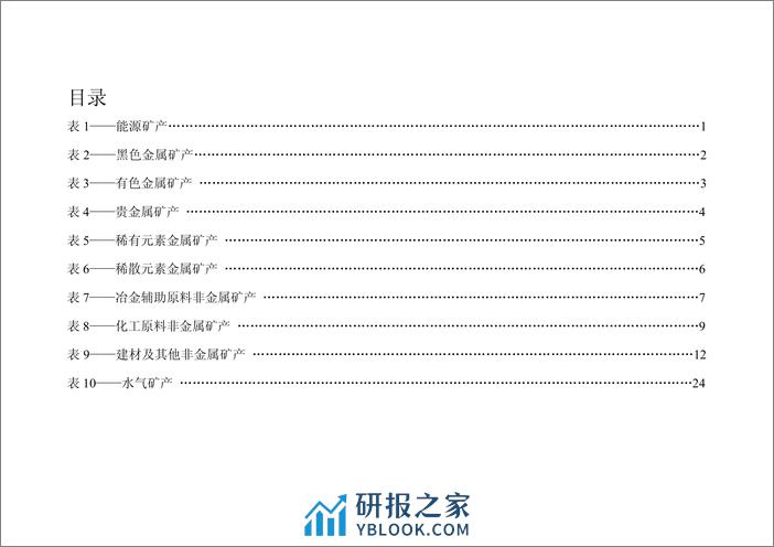 自然资源部：2021年全国矿产资源储量统计表 - 第3页预览图