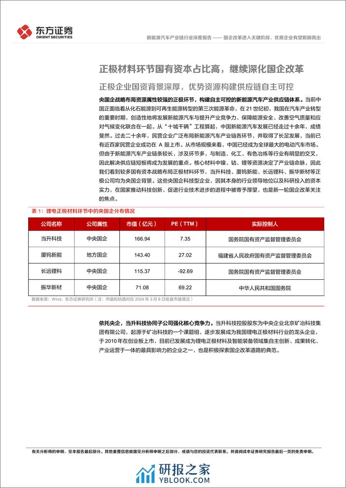 新能源汽车产业链行业央国企改革专题研究：国企改革进入关键阶段，优质企业有望脱颖而出-240318-东方证券-19页 - 第4页预览图