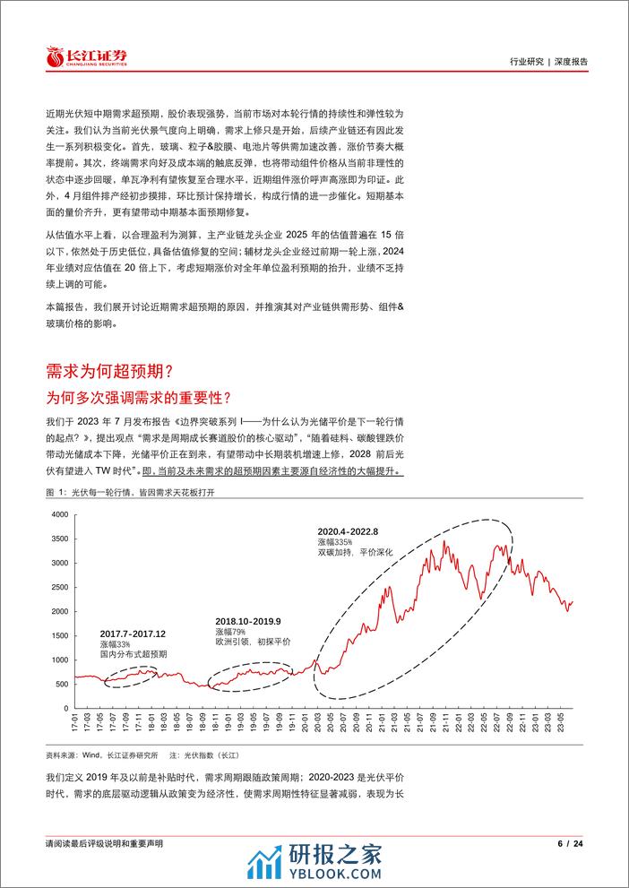 电气设备行业边界突破系列II：关于光伏需求超预期的原因与推论-240319-长江证券-24页 - 第6页预览图