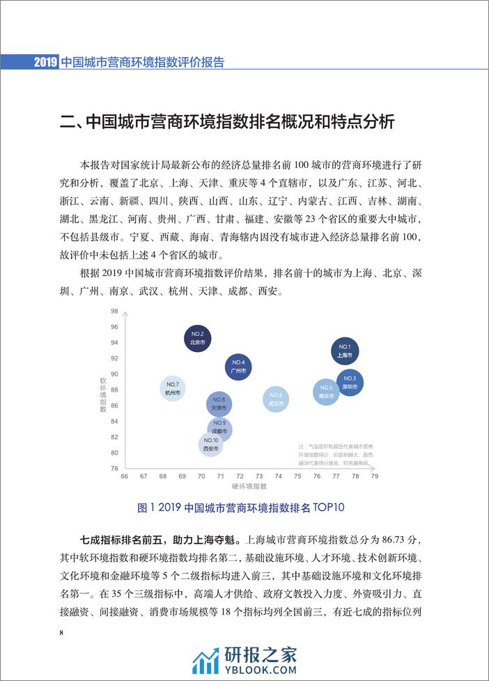 2020-2019中国营商环境指数评价报告 - 第8页预览图