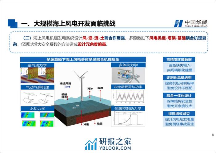 中国华能：大规模海上风电协同开发技术进展 - 第8页预览图