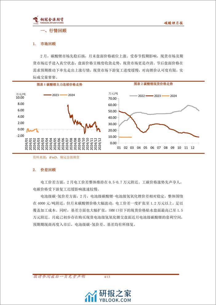 碳酸锂月报：强现实与弱预期博弈 锂价振幅或将加剧-20240304-金源期货-13页 - 第4页预览图